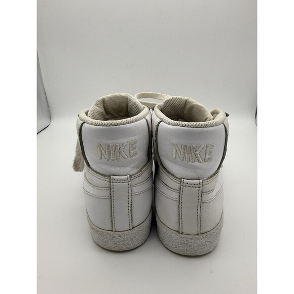 Nike Zoom Blazer SB Mid White Shoes Womens 5 Travel Vacation Athletic Streetwear - Picture 5 of 9